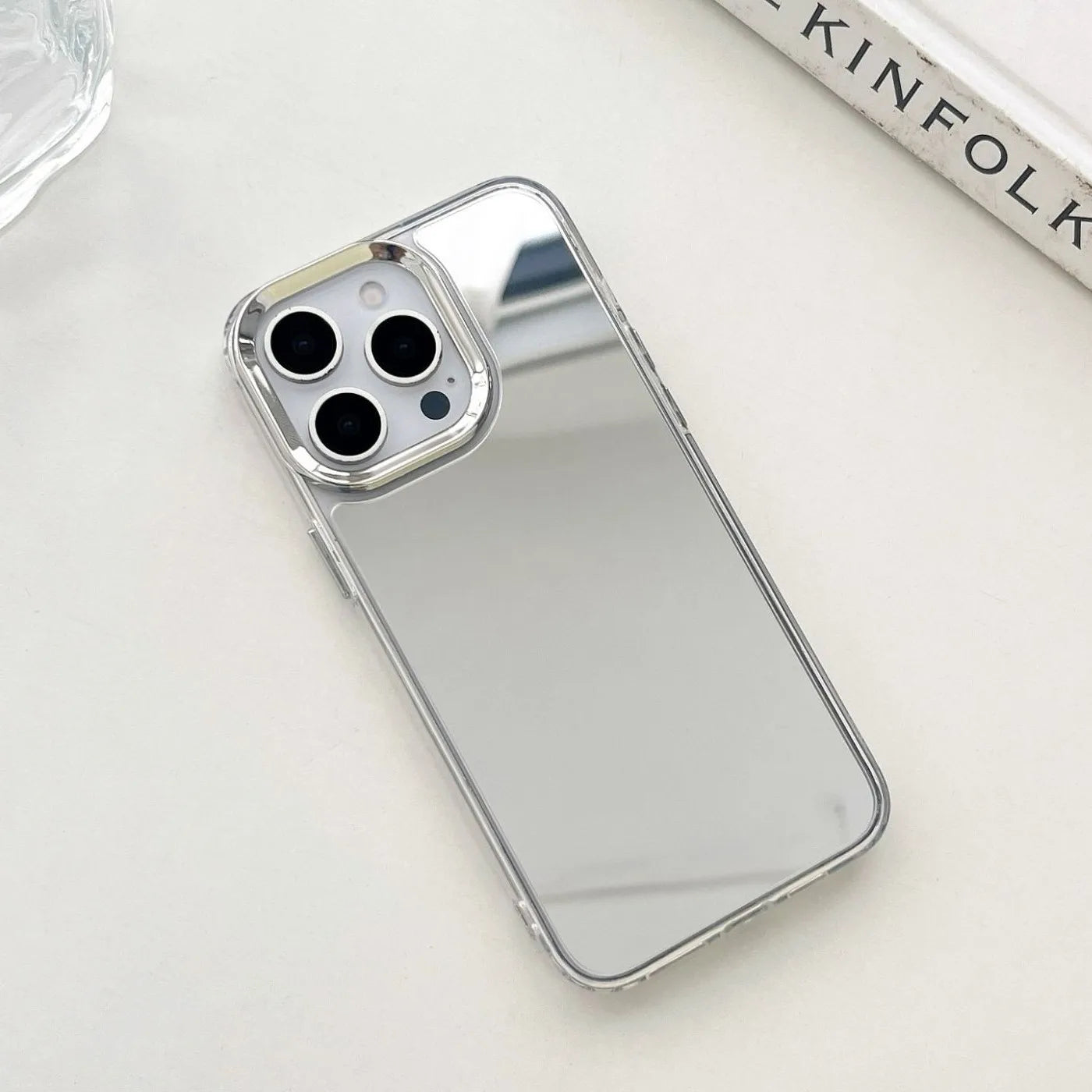 Luxury Make Up Mirror Phone Case For iPhone