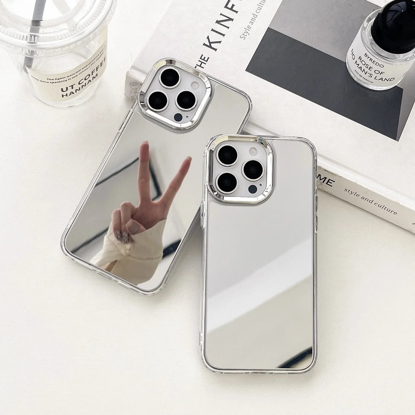 Luxury Make Up Mirror Phone Case For iPhone