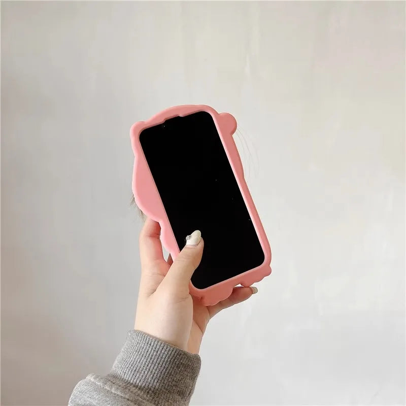 Cartoon Silicone Phone Case